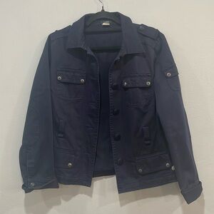 J. Crew Navy Utility Jacket